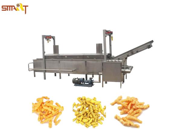 Kurkure Cheetos Corn Curl Nik Naks Snack Food Making Machine 150kg/H