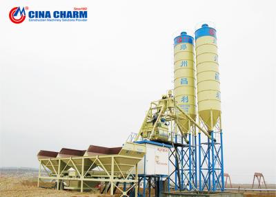 Planta de mistura concreta civil da infraestrutura 75m3/H HZS75