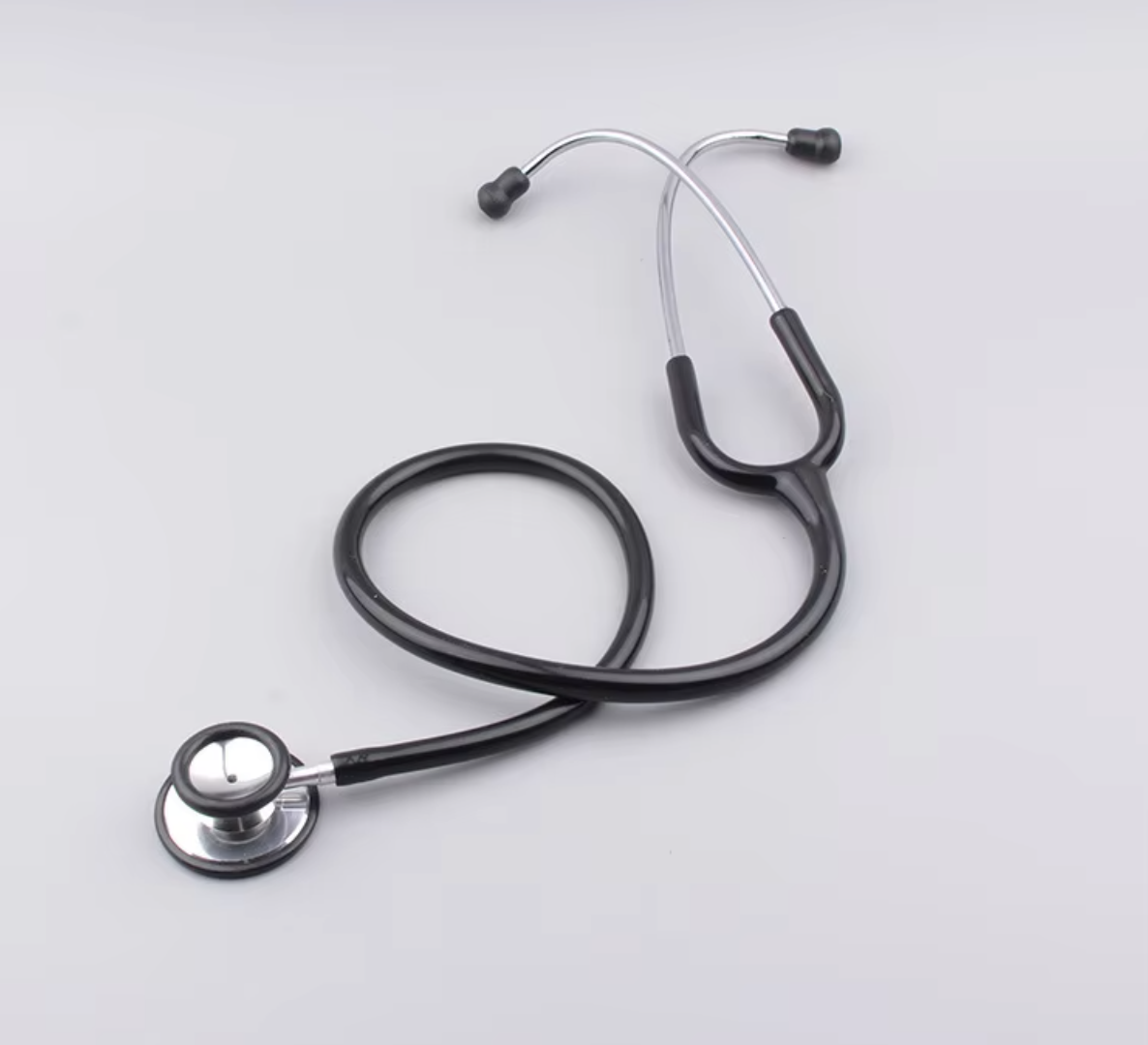 Estetoscopio de titanio MDF con tubo de PVC para equipos de rescate de emergencia médica