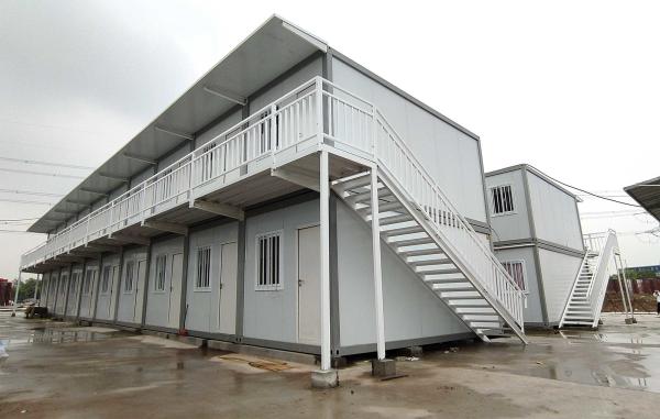 BOX SPACE Casas Modulares Prefabricadas Baratas Casas Pre Fabricadas Economicas 3 Bedroom House 2 Floor 3 Bathrooms