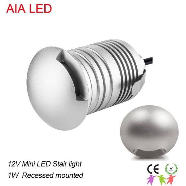 Stainless steel 4Ways 3W 52mm LED underground light for outdoor step decoration