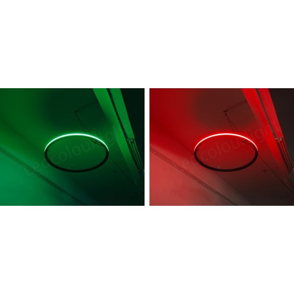 DC24V Pixel RGB Ring Light LED Circle Ring Light for Shopping Mall, Restaurant, Stage