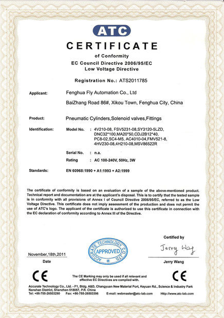 Airwolf Automation Certificaciones