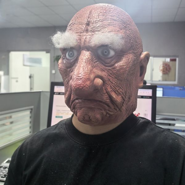 200g Lightweight Latex Monster Mask One Size Fit Most for Retailers and Costume Rentals