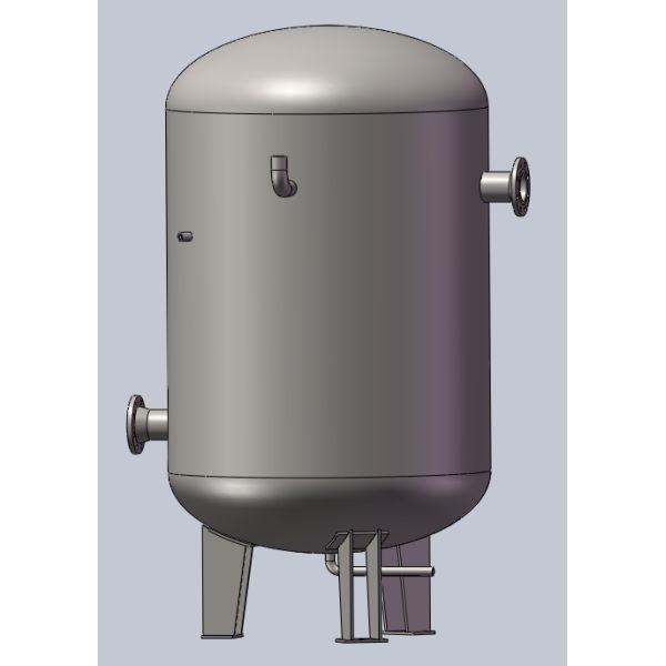 Customized Industrial Oil Pressure Storage Tank Corrosion Resistance for Boat Fuel
