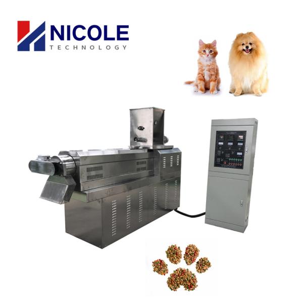 Linha de produção diesel 380v seco automático do alimento para cães da energia da grande capacidade 50hz
