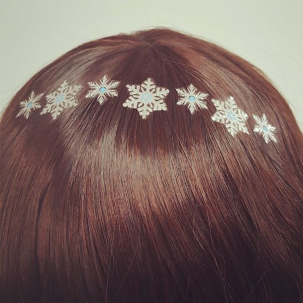 Winter Style Beautiful Hair Dress New Fashion Hair Tattoo