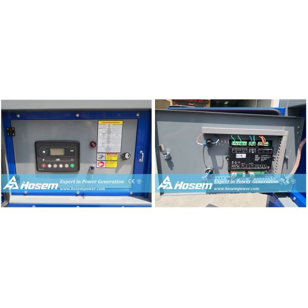 Japanese Isuzu Denyo Diesel Generator Set Silent 20kVA 25kVA 30kVA 40kVA