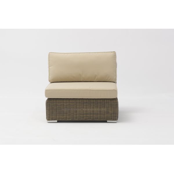 Comfortable Patio Furniture Aluminum and Pe Rattan Garden Sofa Set for Waterproof Outdoor