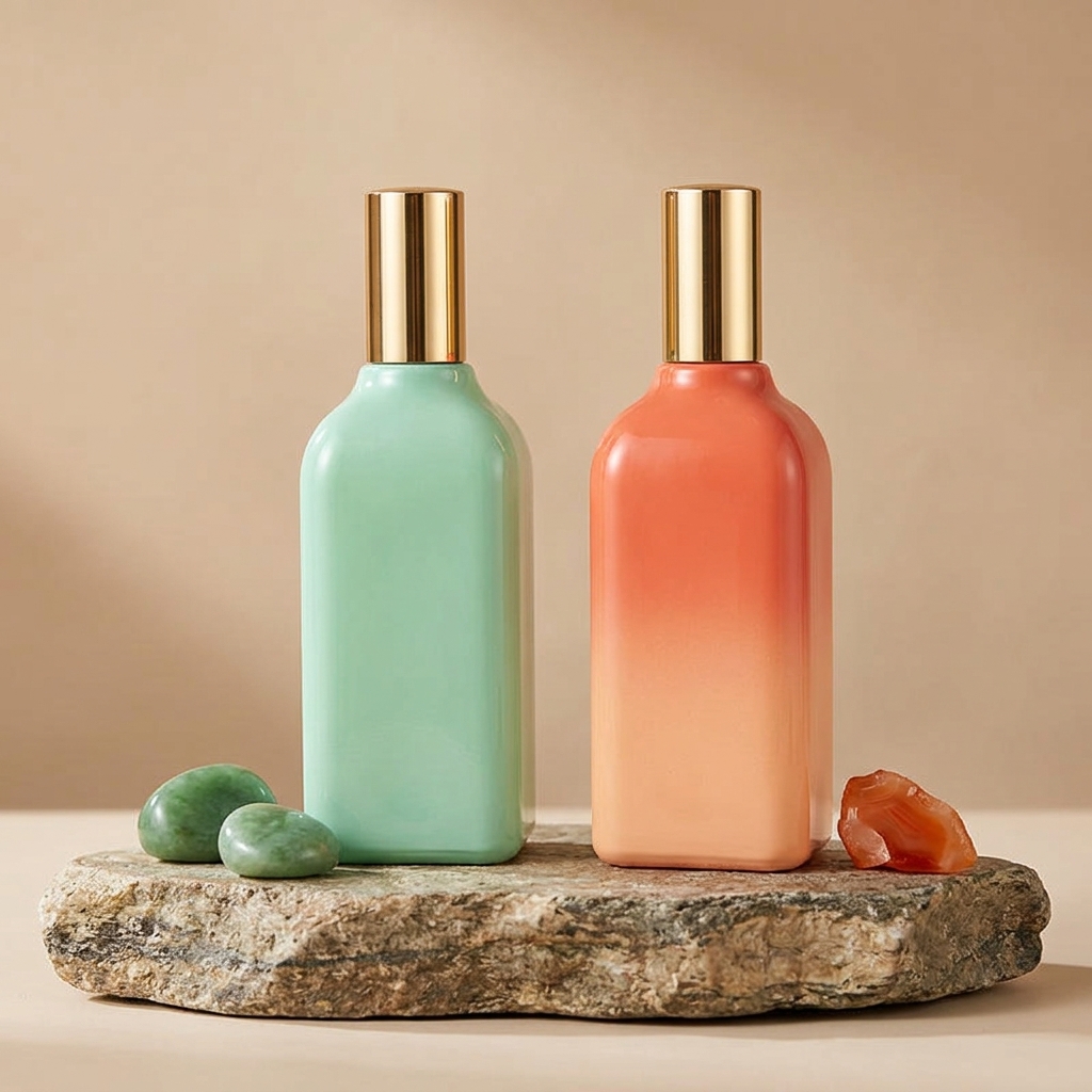 Anding Manufacturer Custom Design Printing 100ml Rectangle Luxury Premium Refillable Spray Empty Glass Perfume Bottle