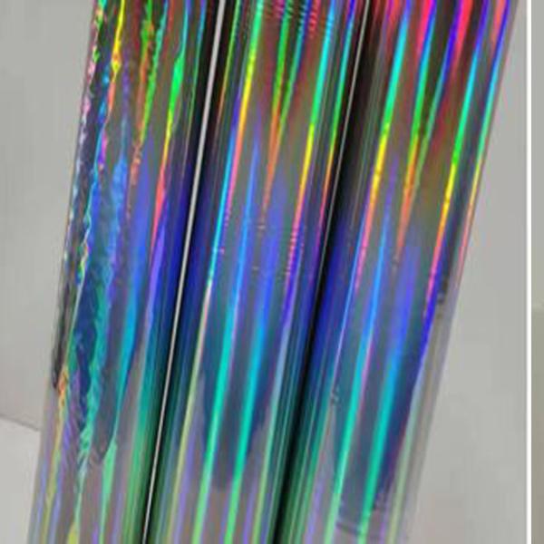 Filme holográfico da laminação da decoração sem emenda do arco-íris para a impressão