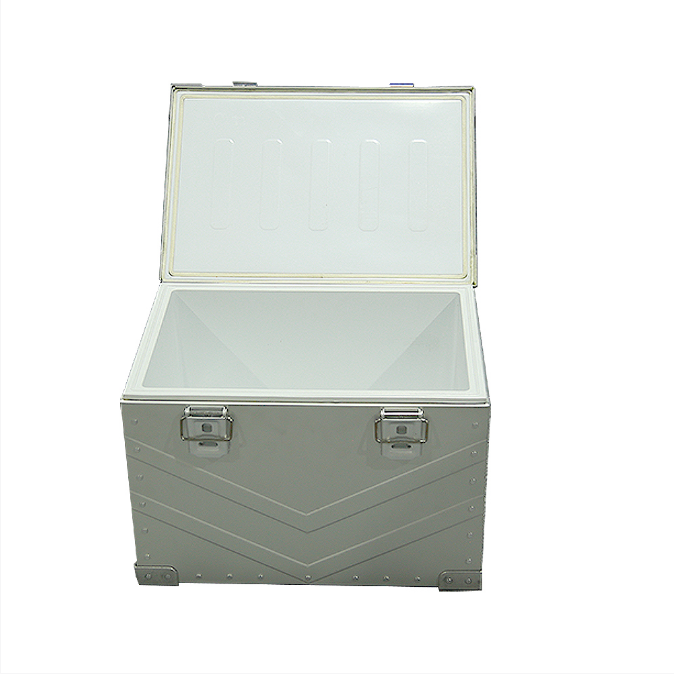 Red Aluminum Alloy Camping Tool Box For Truck Off Road Adventures