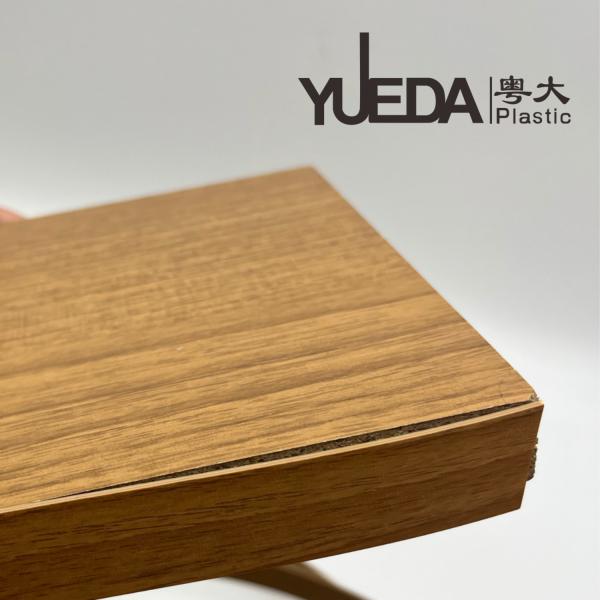 Résistant à l'eau Imitation de grain de bois PVC Faisceau de faisceau de faisceau de bois pour les meubles-M8159