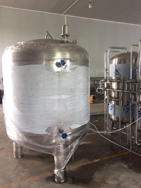 Commercial 1500mm 2800mm Medium Stainless Steel Tank