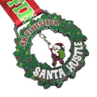 Medalhas de Natal para crianças de liga de zinco