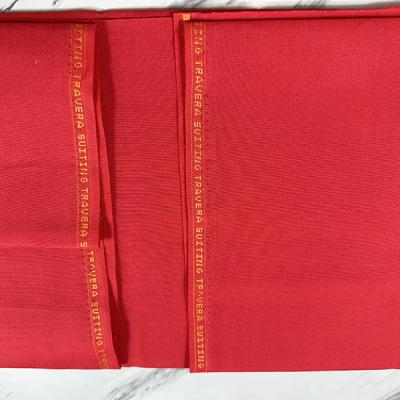 Viscose / Polyester TR 80/20 Fabrics For Clothing Stripe Fabrics Toyobo Fabric For Men Suit