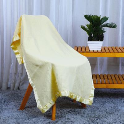 100 Percent Cotton Thermal Blanket Breathable 30x40 Soft Waffle Blanket