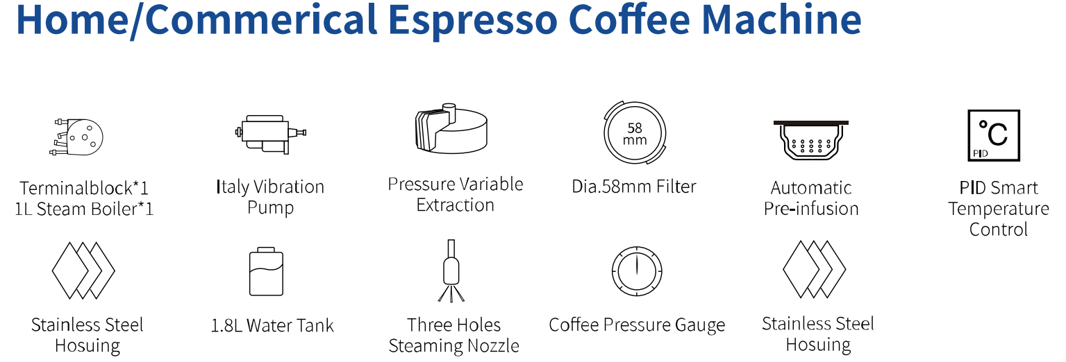7109 Home Coffee Machine
