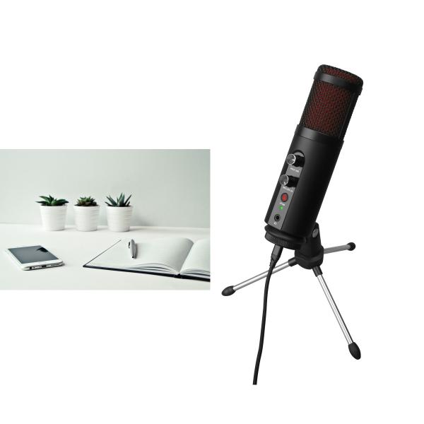 Windows Mac USB Recording Microphone For Live Streaming Music OEM ODM