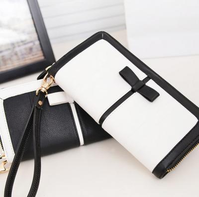 2016 new female wallet long section of Korean fashion Ms. zipper hand wallet PU