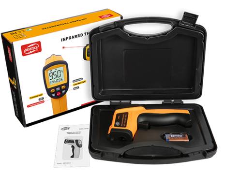 GM700 GM900 Digital High Temperature Infrared Thermometer Non Contact