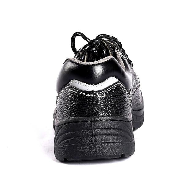 Puncture Resistant Black PU Sole Comfortable EVA Insole Men Work Safety Women Slip Resistant Shoes