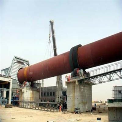 Hydraulic High Output Cement Lime TiO2 Rotary Kiln Cement Rotary Kiln