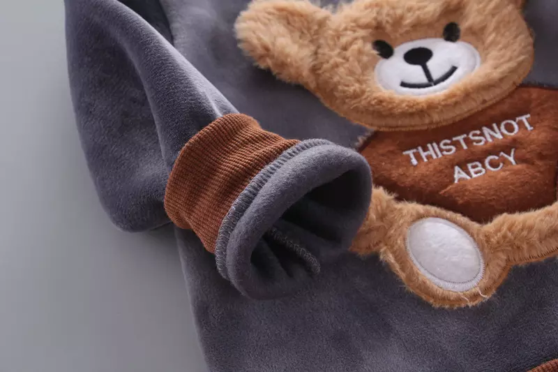 пижама одежды детей зимы 100cm