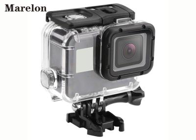 Action Camera Accessories / Gopro Hero 5 Waterproof Case High Transparent Material