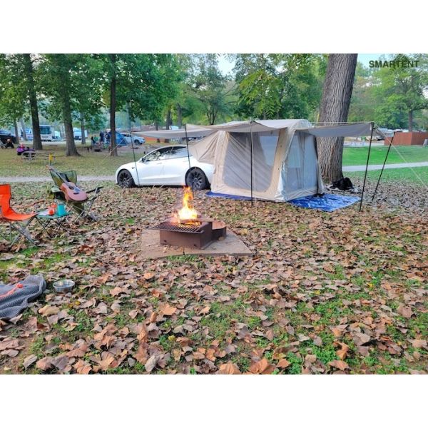 660*290*180 см Легкая установка Хаки 210D Окфорд Надувная палатка Тесла 4 сезон укрытие с дождевиком