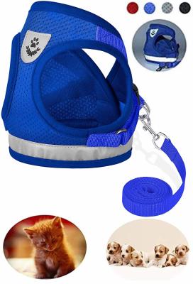 Prova Cat Harnesses Dog e Cat Universal Harness do escape com grupo da trela