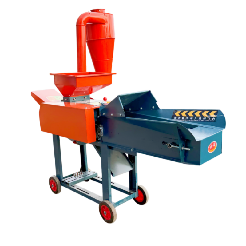 Electric Cattle Feed Processing Machine 1-9t/h Grass Cutting & Silk Kneading Machine