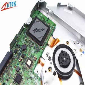 almofada 20 Shore00 do silicone 1.0mmT para os módulos 1.8W/MK da memória de RDRAM