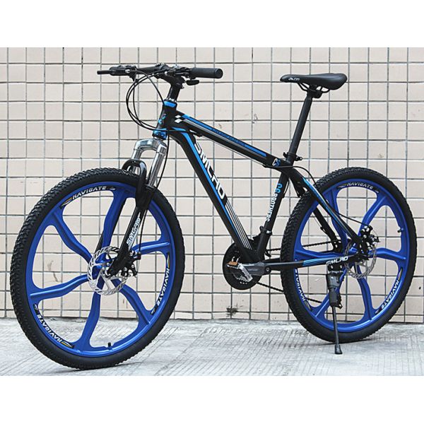6 Blade Integrated Wheel 26 Inch Lightweight Aluminum Mountain Bike