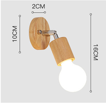 Nordic Solid Wooden Track Light Modern Wooden Chandelier Ceiling Lamps(WH-WA-20)