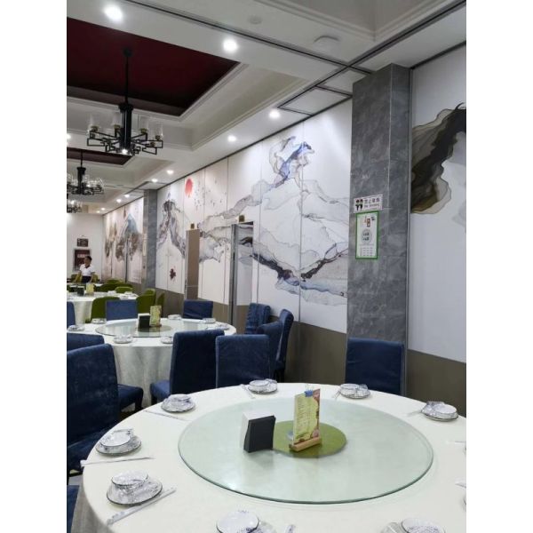 Раздел стены современного коммерчески конференц-зала рассекателя мебели передвижного звукоизоляционного складывая