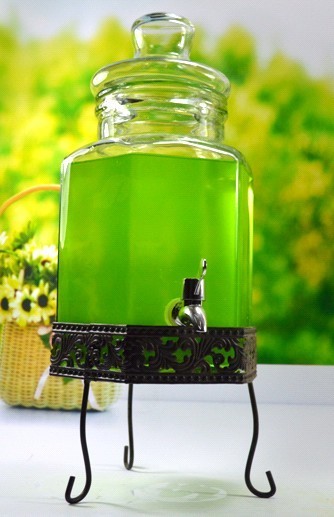 glass juice / beverage dispensers