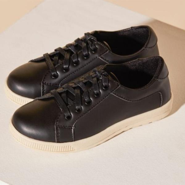 Customized Genuine Leather Sneaker Laced-up Shoes Casual Trendy Walking Style Shoes
