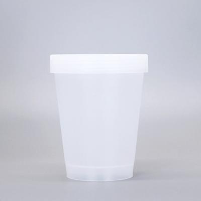 8.4 Oz 250ml Empty Face Cream Containers Cosmetic Pot Jars For Body Cream Plastic