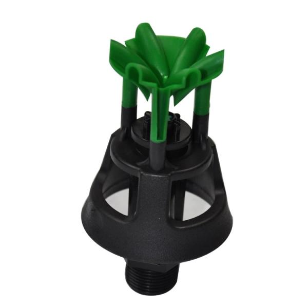 High  Angle Plastic Mini Wobbler Sprinkler Head 1/2 M NPT Thread Connection