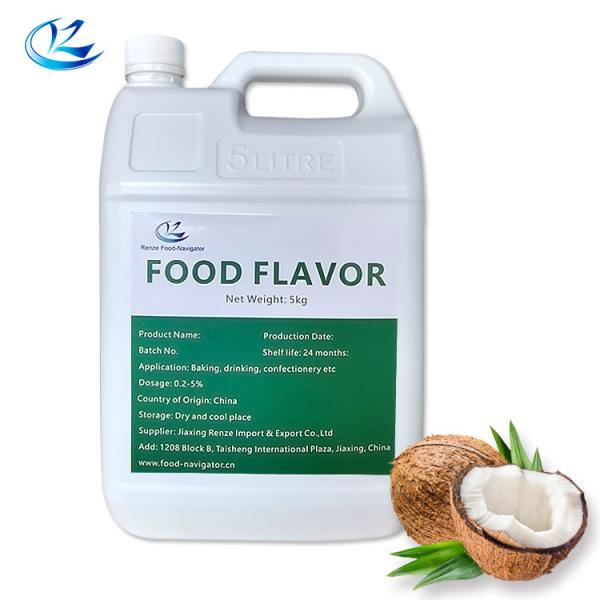 Essence alimentaire Extrait de plantes Matériau primaire Arôme de noix de coco Poudre liquide pour boulangerie