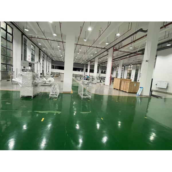 Máquina plegadora de papel sin particiones