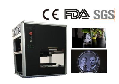 Customized Logo Laser Engraving Machine for 3D Laser Engraving Glass Block