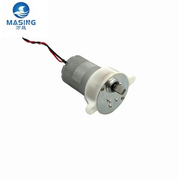 370 Gear Motor 32mm Plastic Gearbox 12 Volt DC Gear Reduction Motors For Robot Vacuum Cleaner