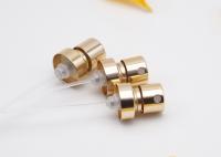 Or en aluminium de lumière de brume de cuir embouti du pulvérisateur Fea15mm de parfum