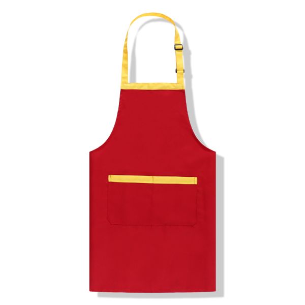 Изготовленная на заказ рисберма Bib хлопка варя рисбермы ресторана рисбермы кухни с карманами