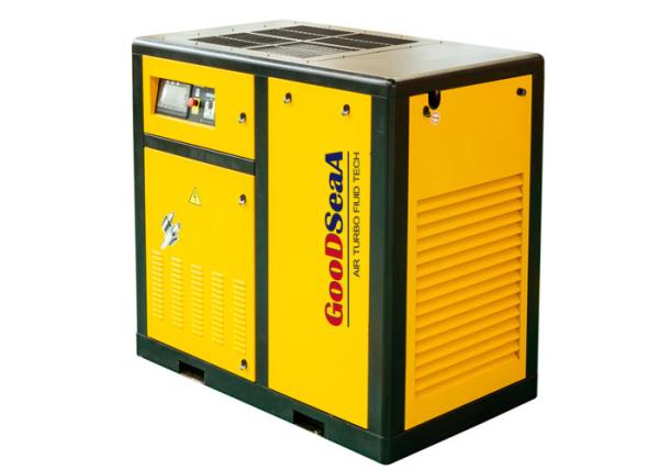 Tipo estacionário refrigerar de ar do motor do PM do compressor de ar da economia de energia 60hp VFD