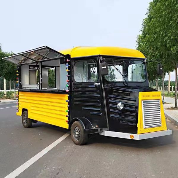 Kebab Trailer Crepe Cart Customized Mobile Coffee Pizza Trailer for Commercial Sales