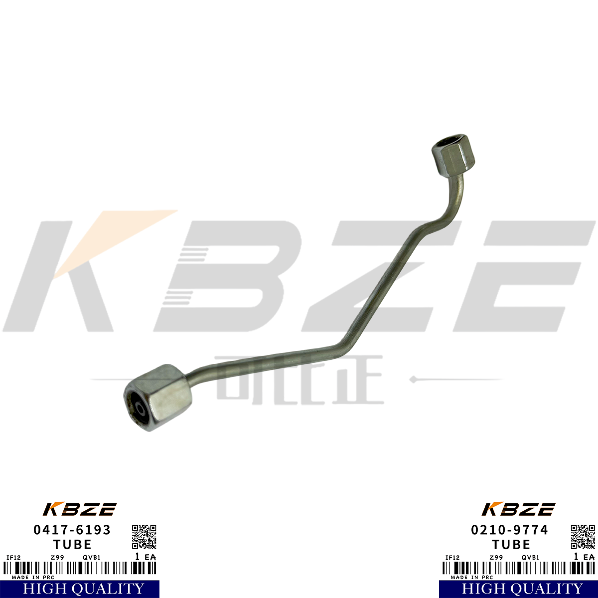 KBZE BRAND OEM 0210-9774 0417-6193 REPLACE DEUTZ F2L1011 BF3L1011 ENGINE FUEL PIPE