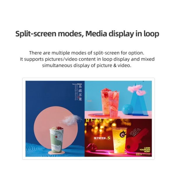 55 inch High Transparency Full Color LG Transparent TV OLED Display for Retail Store & Airport Advertising